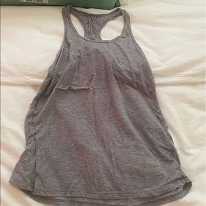 dark grey gap fit tank top